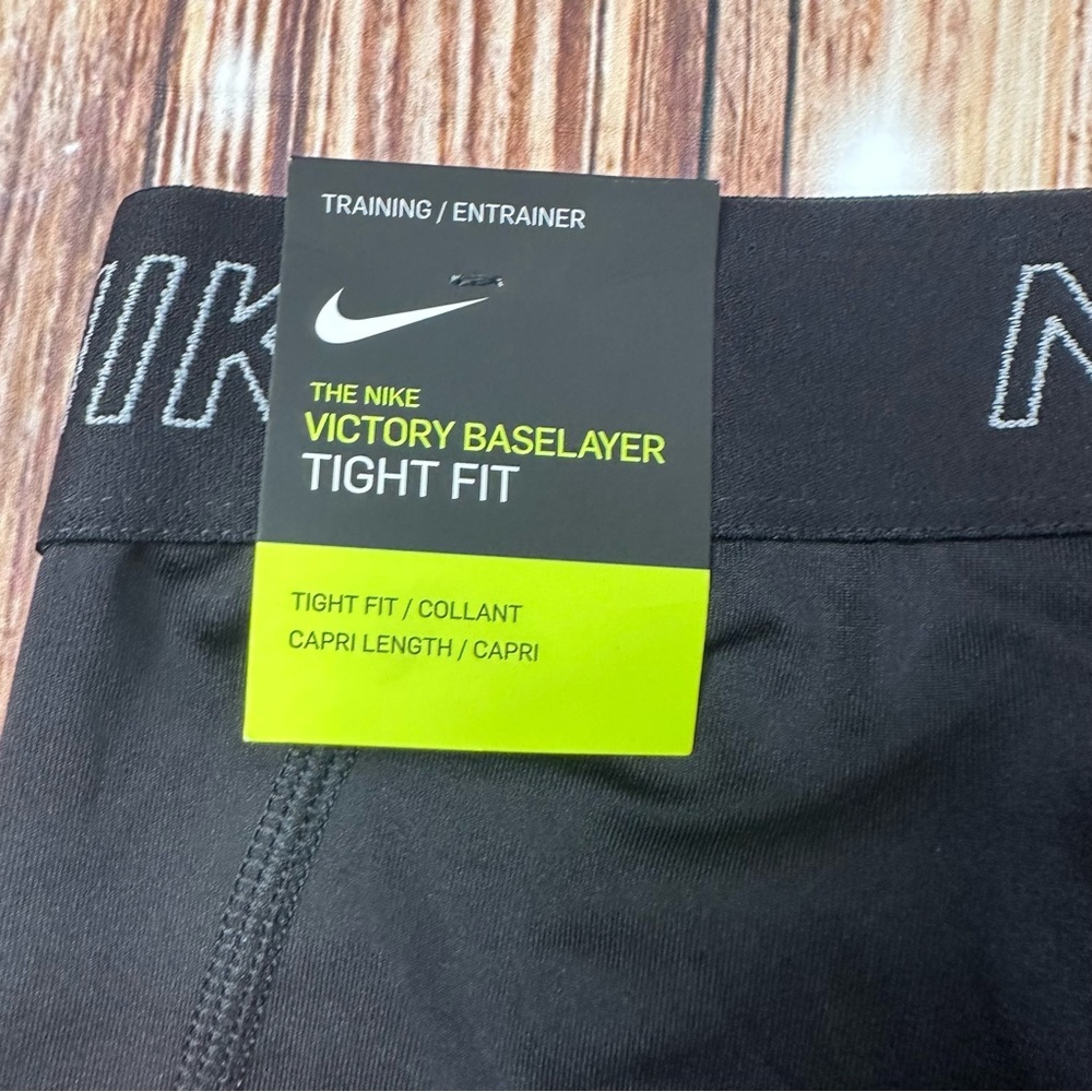 NWT NIKE Victory Baselayer Tight Dri-Fit Capri Leggings Size XXL - Picture 6 of 15
